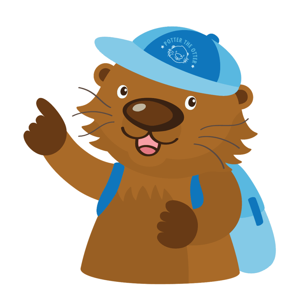 Potter The Otter Character